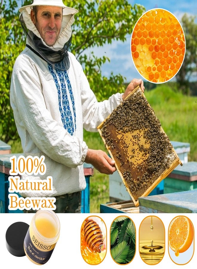 SEISSO Beeswax Furniture Polish, Natural Wood Seasoning Beeswax Furniture Cleaner for Wood Floors, Tables, Chairs and Cabinets - Image 2